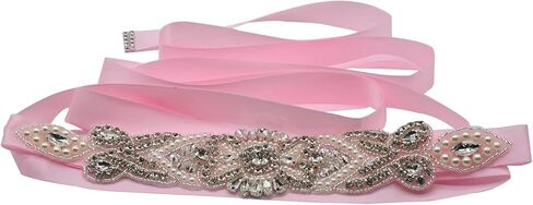 Rhinestone Wedding Dress Belt Bridal Belt,Bridesmaid Gown Sash for Wedding Bride/Baby Shower Dress in Saudi Arabia
