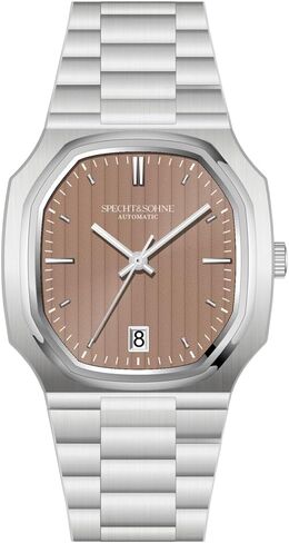 SPECHT&SOHNE Watches for Men 38MM Rare Elegant Automatic Mechanical Watch Stainless Steel Sapphire Crystal Waterproof in Saudi Arabia
