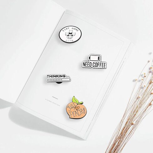 10 قطع من دبوس بروش المينا هدية تزيين للبالغين والأطفال in Kuwait