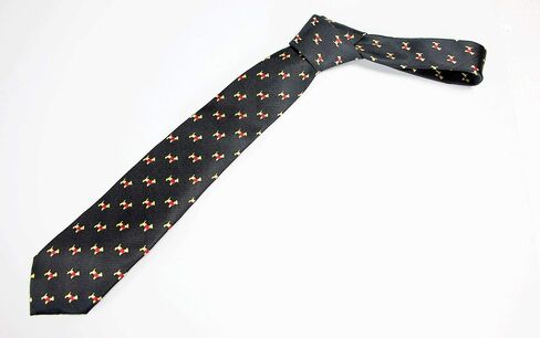 Spring Notion Men's Microfiber Woven Dogs Puppies Christmas Ties in Saudi Arabia