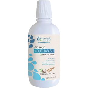 Refresh Your Smile Naturally: Xylitol Mouthwash with Coconut & Sea Salt