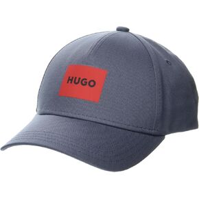 HUGO Men's Square Logo Cotton Cap