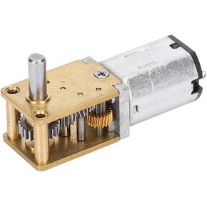 Mini Micro Metal Gear Motor, Reduction Motor Geared Motor N20 DC12V Speed Reduction CW/CCW Micro Motor DC Gear Motor(DC12v68RPM)
