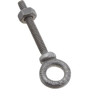 National Hardware N245-076 3260BC Eye Bolt in Galvanized 1/4" x 2"