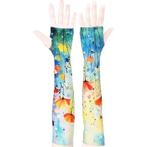 Farmers Defense Gardening Sleeves for Women Thorn Proof Sun Protective Cooling Arm Sleeves for Garden Sports