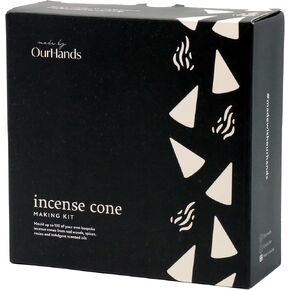 Incense Cone Making Kit by OurHands - Make your own incense cones from natural ingredients and scented oil blends