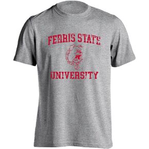 Ferris State Bulldogs Distressed Retro Short Sleeve T-Shirt in Kuwait
