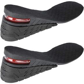Increase Insoles, Height Adjustable 4 Layer Increase Insoles Unisex PU Height of heel lift Highest insoles(04# 4 Layers)