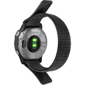 22mm Watch Straps, Silicone QuickFit Watchband For Garmin Fenix 7 6 Pro 5 5X Plus 5S Smartwatch Wristbands Bracelet with Garmin Forerunner 965 955 945 bands…