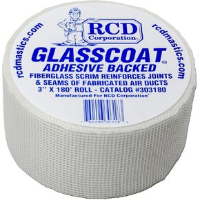 Glasscoat® Adhesive-Backed Fiberglass Mesh 3" X 180'