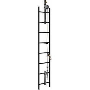 DBI-Sala Lad-Saf Cable Vertical Safety System 6118030, Galvanized Steel, 30 FT