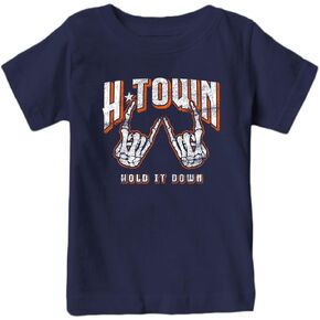 Crush City - Houston Space Astronaut Kid's Shirt for Baseball Fans