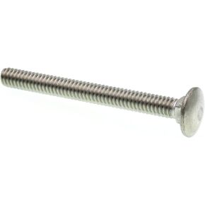 Prime-Line 9062374 Carriage Bolts, 1/4 In.-20 X 2-1/2 In., Grade 18-8 Stainless Steel (25 Pack)