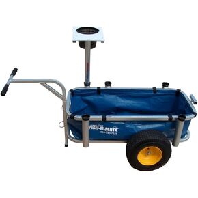 Fish N Mate Anglers Jr. 129 Heavy Duty Vinyl Cart Liner, Blue Finish (Cart Sold Separately)
