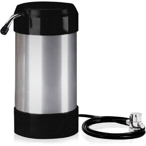 Countertop Water Filtration System | No Plumbing Faucet Adapter, Water Purifier | Instant countertop Water Filter | Water Filter Dispenser | Easily Fills Your Water Filter Pitcher