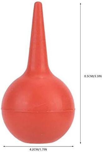 30ml Ear Wash Ball, Earwax Remover, Syringe for Ear, Cleaner Earwax for Kids, Adults (Red) in Saudi Arabia