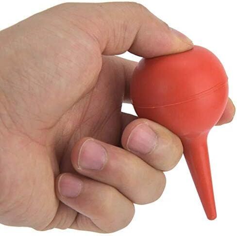30ml Ear Wash Ball, Earwax Remover, Syringe for Ear, Cleaner Earwax for Kids, Adults (Red) in Saudi Arabia