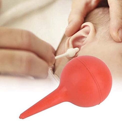 30ml Ear Wash Ball, Earwax Remover, Syringe for Ear, Cleaner Earwax for Kids, Adults (Red) in Saudi Arabia