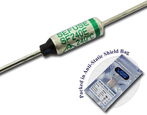 SF240E, SF240E Fuse, SF240E Fuses, Fuse SF240E, Fuses SF240E, Thermal Fuses, Celsius Thermal Cutoffs, 10A 250V 20/Packs in Saudi Arabia