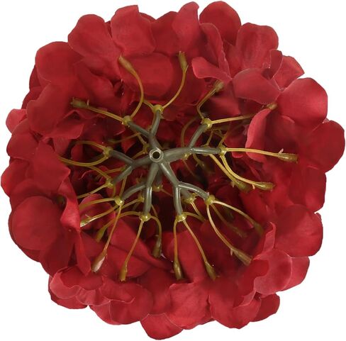 IPOPU 10 قطع من زهور الكوبية الاصطناعية، رؤوس زهور حرير الكوبية الأرجوانية الزائفة مع سيقان زهور الكوبية الصناعية لقطعة مركزية للطاولة DIY لحفلات الزفاف وحفلات استقبال المولود الجديد (أرجواني) in Kuwait