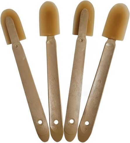 JMIBASIC Grout Caulk Finishing Tool - Multi Size 4 Pieces Set - Smooth Grout Sealant Silicone Caulking Tool - Rubber Spatula Spreader - Grout Sealer Applicator - Ergonomic Handle Grip_ABS (1.1 Inch) in Saudi Arabia