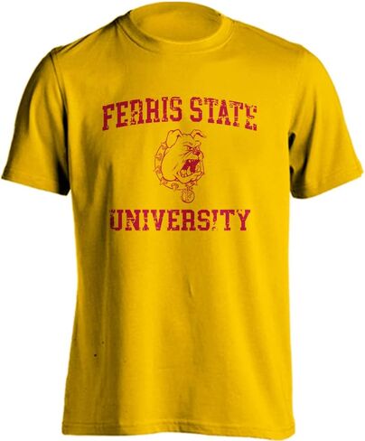 Ferris State Bulldogs Distressed Retro Short Sleeve T-Shirt in Saudi Arabia
