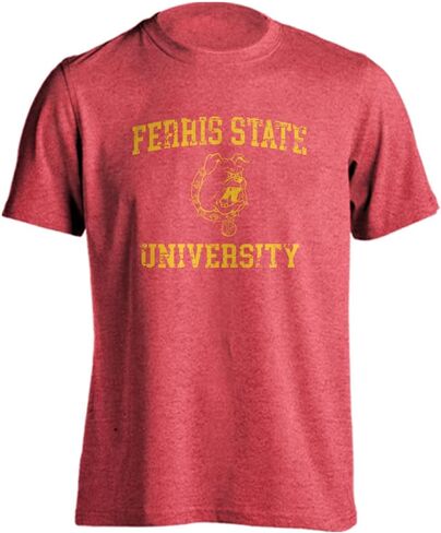 Ferris State Bulldogs Distressed Retro Short Sleeve T-Shirt in Saudi Arabia