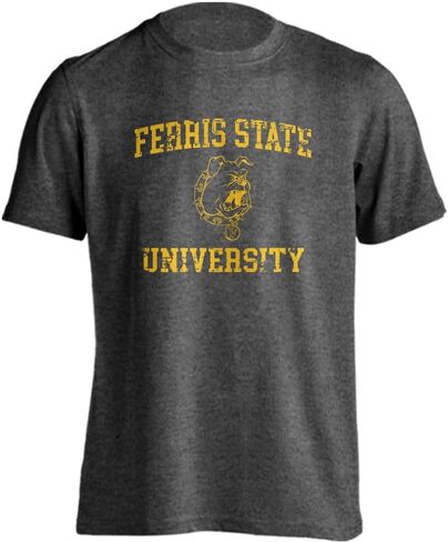 Ferris State Bulldogs Distressed Retro Short Sleeve T-Shirt in Saudi Arabia