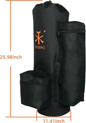 TUXING Pcp Carbon Fiber Tank,Paintball Air Tank & Cylinder Carrier Bag Pouch Backpack 3L/6.8L/9L in Saudi Arabia