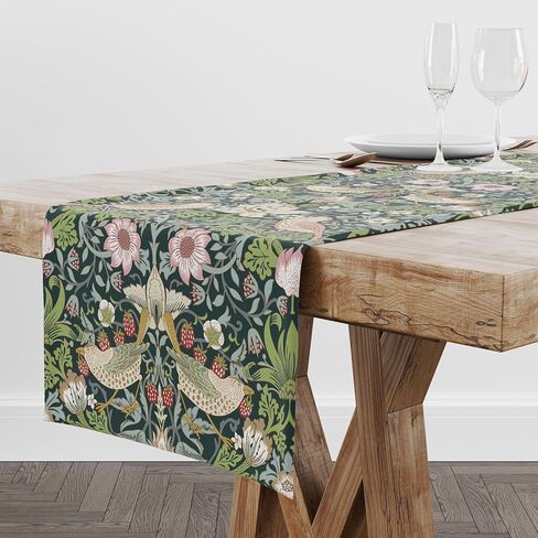 Tribal Table Runner,Aztec Retro Colorful Geometric Pattern Indigenous Style,Restaurant Kitchen Rectangular Tableclot,36X13inch in Saudi Arabia