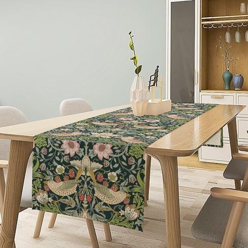 Tribal Table Runner,Aztec Retro Colorful Geometric Pattern Indigenous Style,Restaurant Kitchen Rectangular Tableclot,36X13inch in Saudi Arabia