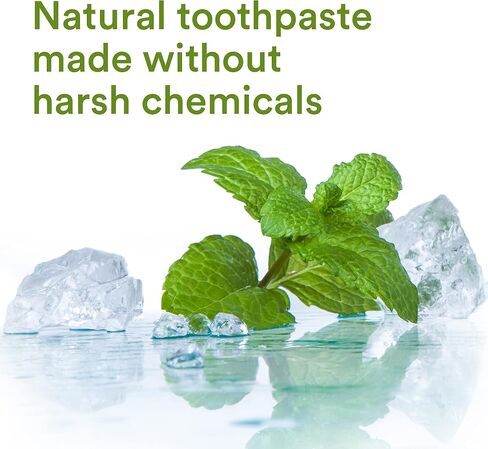 Xyloburst Natural Fluoride-Free Xylitol Premium Toothpaste with Xylitol and CoQ10 Cool Mint - SLS-Free, Paraben Free, Cruelty Free, 4 Ounce Tube Made in The USA (1 Tube) in Saudi Arabia