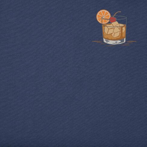 Life is Good - Mens Call Me Old Fashioned Crusher T-Shirt, Color Darkest Blue, Size: X-Large in Saudi Arabia