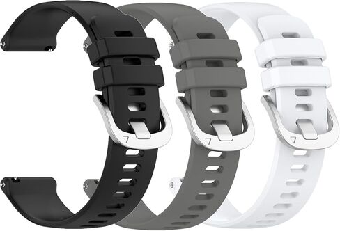 Bands for Garmin Vivoactive 5/Garmin Active 5, 20mm Watch Strap Sport Wristband Soft Silicone Replacement Band Compatible with Garmin Venu/Venu sq/Venu sq2/Venu 2 plus in Saudi Arabia