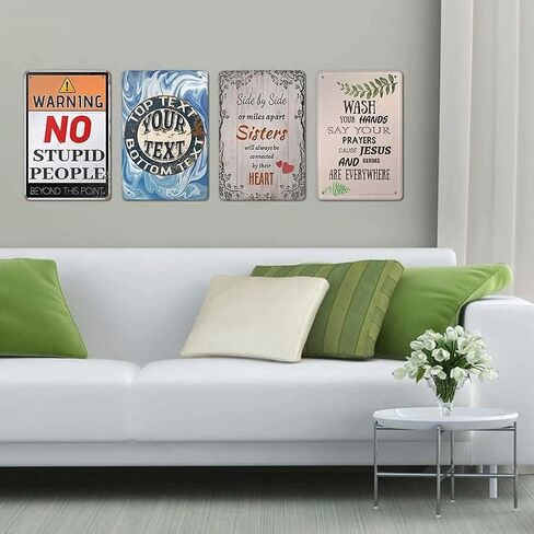 Metal Sign - Blockbuster Tin Poster 12 X 8 Inches in Saudi Arabia