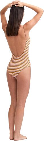 Gottex Women's Standard Texture Stripe Classic Tank with Low Back One Piece Swimsuit in Saudi Arabia