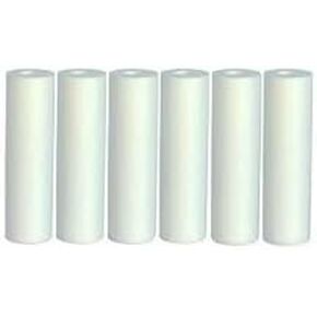 CFS – 6 Pack Whole House Premium Spun Polypropylene Water Filter Cartridges Compatible with P5A, P5 Models – Removes Bad Taste and odor – Replacement Filter Cartridge – 5 Micron – White