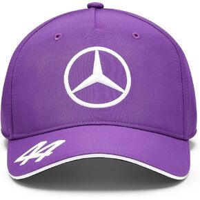 Mercedes AMG Petronas F1 Kids' 2024 Lewis Hamilton Hat - Purple - One Size Fits Most
