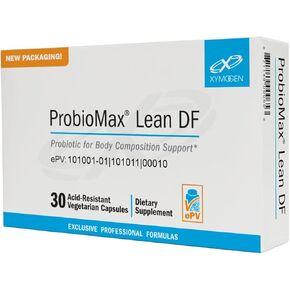 XYMOGEN ProbioMax Lean DF - Probiotic Supplement to Support Gut Barrier Function - Bifidobacterium animalis subsp lactis B420 (30 Gastro-Resistant Capsules)