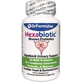 DrFormulas Probiotics for Women | Nexabiotic Probiotic to Support Pregnancy, Mom & Baby Best Used with Prenatal Vitamins & Postnatal Multivitamins