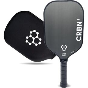 CRBN1 and CRBN2 Pickleball Paddle - Carbon Fiber Pickleball Paddle with Honeycomb Poly Core - Perfect Balance of Power & Control