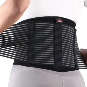 Back Brace Lumbar back Support Belt for Lower Back Pain Relief, Weight lifting, House Cleaner,Compression Belt for Men and Women