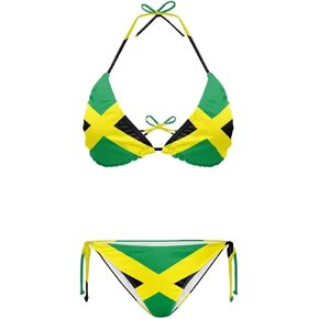 Women Triangle Bikini Sets Halter Two Piece Sexy Swimsuit String Tie Side Bathing Suit for Vacation Summer XS-2XL