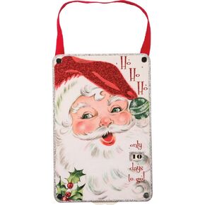 Primitives by Kathy Vintage Christmas Countdown Wall Décor, Ho