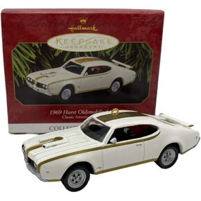 Hallmark 1969 Hurst Oldsmobile 442 Car Christmas Ornament 1997 by Keepsake Ornament