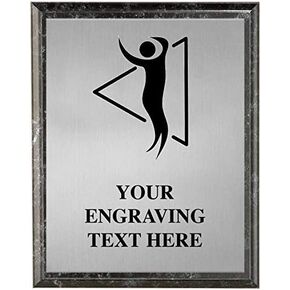 Crown Awards Zumba Plaques, Personalized Fitness Trophy Plaque Award, Great Custom Engraved Zumba Instructor Gifts Prime