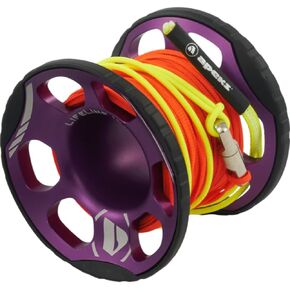 Apeks Lifeline Spool High Visibility Line Includes Stainless Steel Bolt Snap