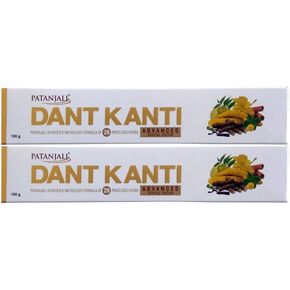 Patanjali Advanced Toothpaste Dental Cream 100g / 3.38 fl oz - (Pack of 2)