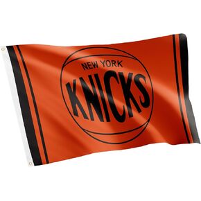 Desert Cactus New York Knicks Flag NY Retro Vintage Team NBA National Basketball Association 100% Polyester Indoor Outdoor 3x5 feet Flags (Flag K)