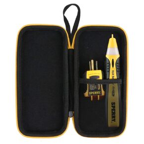 khanka Hard Travel Case Replacement for Sperry Instruments STK001 Non-Contact Voltage Tester Electric Outlet Tester, Case Only